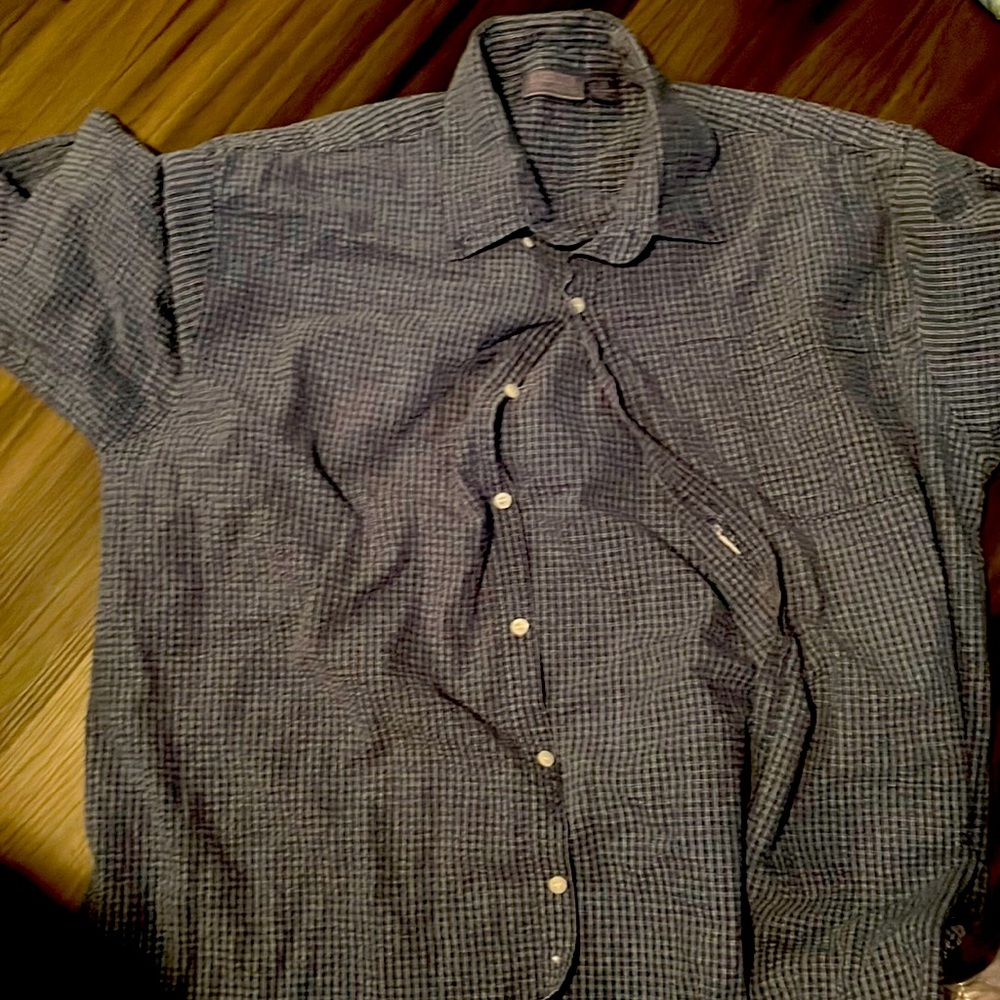 2xl short sleeve button down